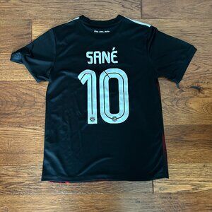 SANE #10 BAYERN MUNICH JERSEY 2020/21 Small SOCCER FOOTBALL SHIRT ADIDAS FI5295